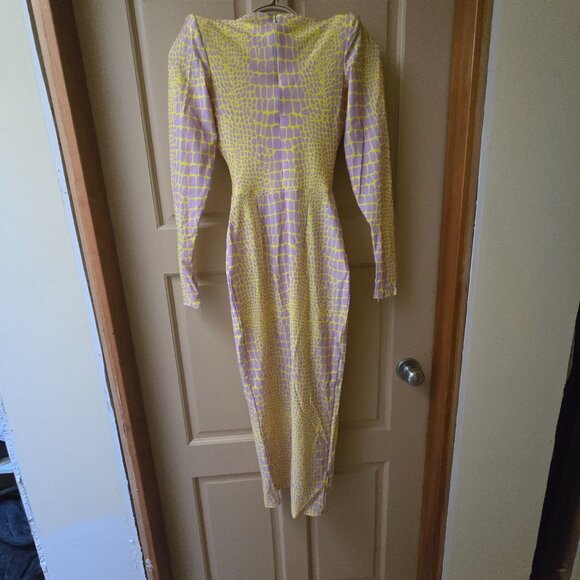 ALEX PERRY
Lennon printed neon stretch-jersey midi dress - Picture 9 of 13